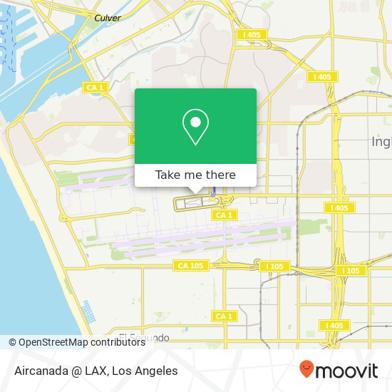 Aircanada @ LAX map