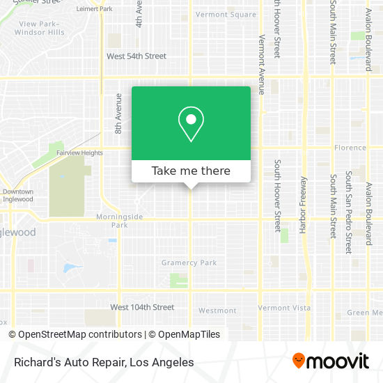 Richard's Auto Repair map