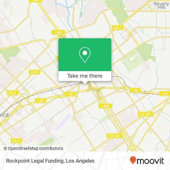 Rockpoint Legal Funding map