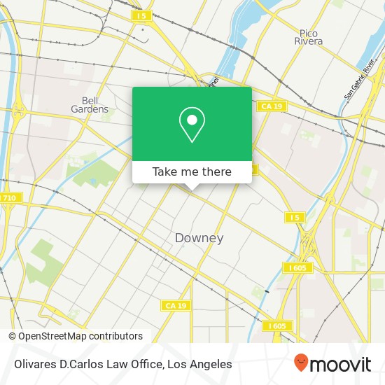 Olivares D.Carlos Law Office map