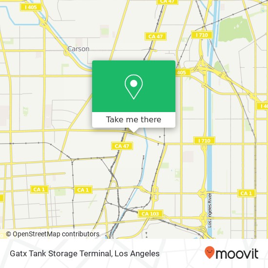 Gatx Tank Storage Terminal map