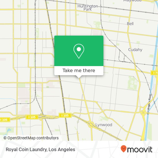 Royal Coin Laundry map