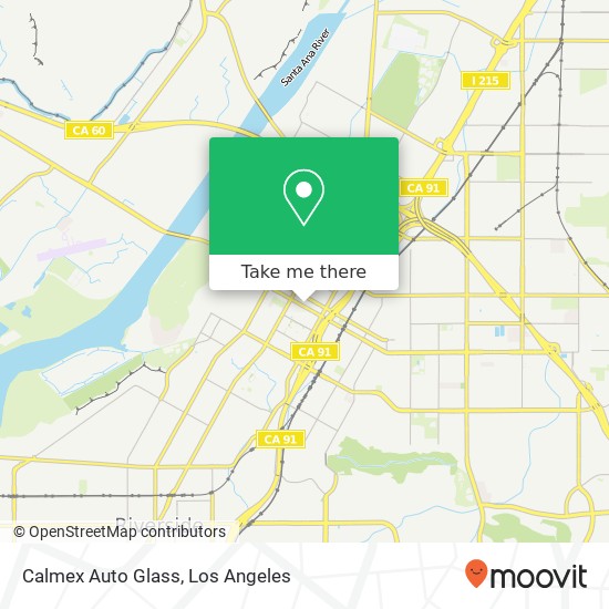 Calmex Auto Glass map