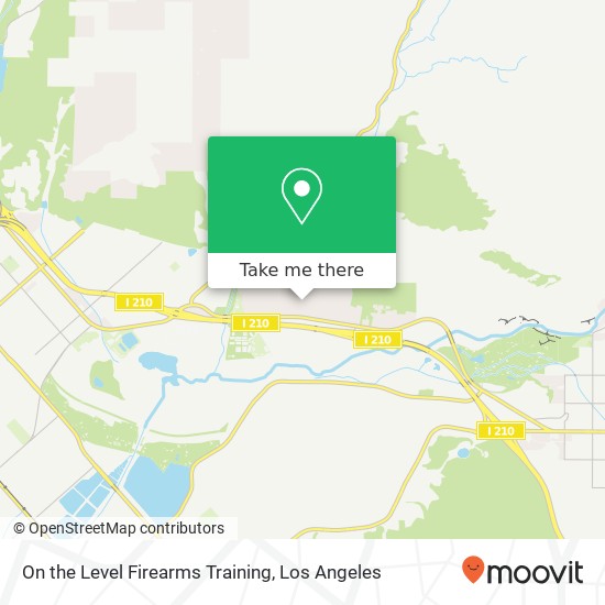 On the Level Firearms Training map