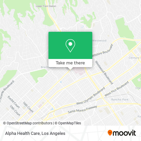 Alpha Health Care map