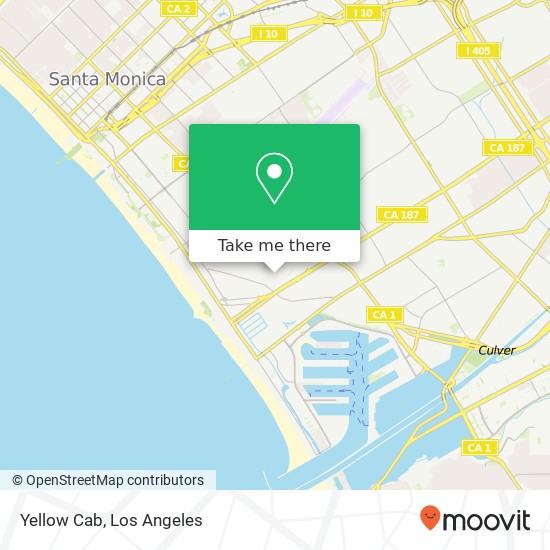 Mapa de Yellow Cab