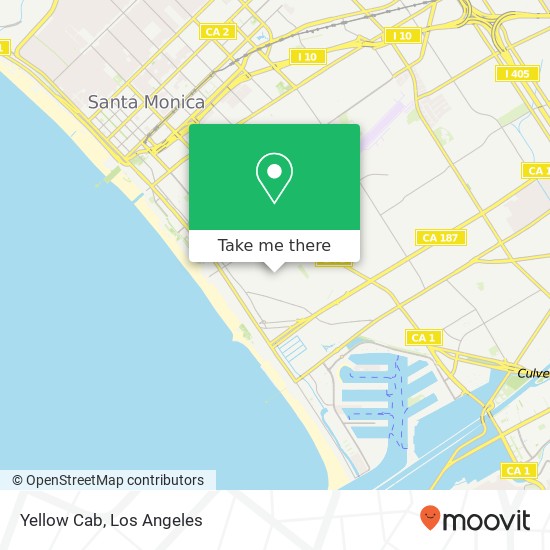 Yellow Cab map