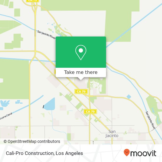 Cali-Pro Construction map