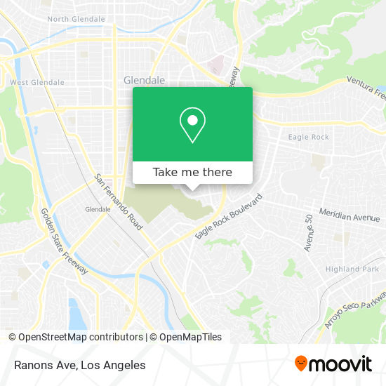 Ranons Ave map