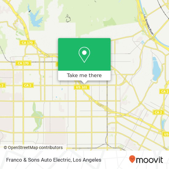 Franco & Sons Auto Electric map