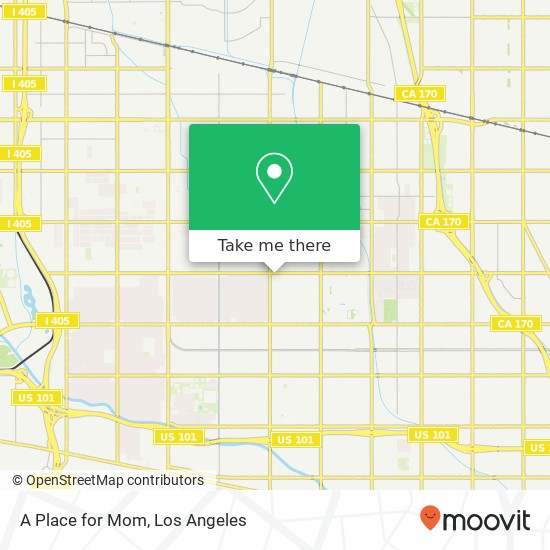 A Place for Mom map