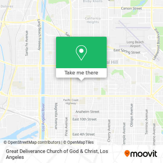 Great Deliverance Church of God & Christ map