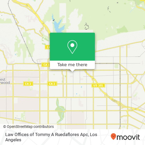 Law Offices of Tommy A Ruedaflores Apc map