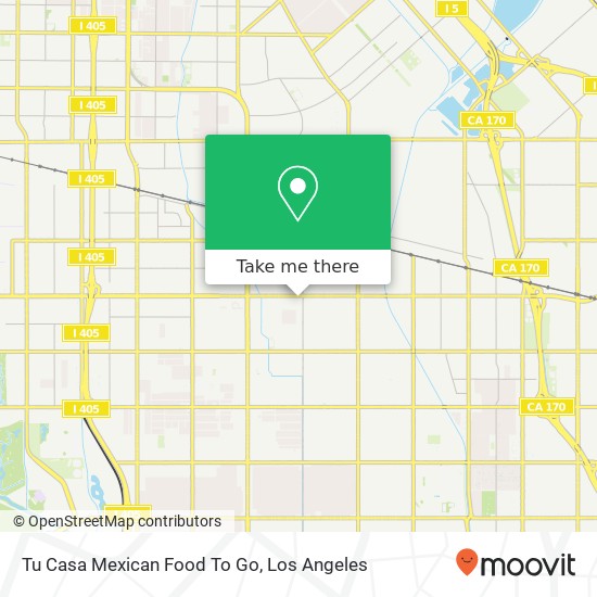 Tu Casa Mexican Food To Go map