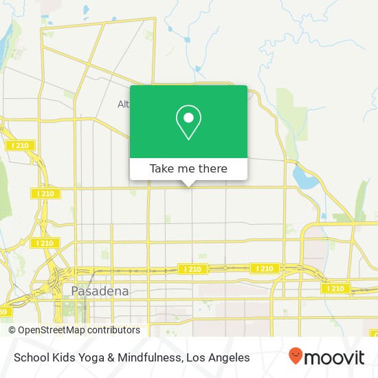 School Kids Yoga & Mindfulness map