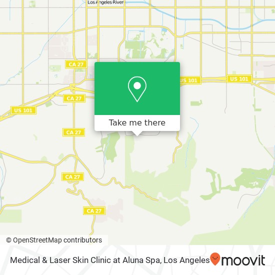 Mapa de Medical & Laser Skin Clinic at Aluna Spa