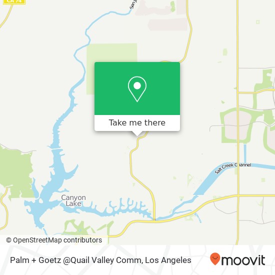 Palm + Goetz @Quail Valley Comm map