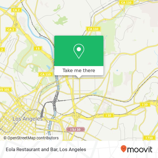 Eola Restaurant and Bar map