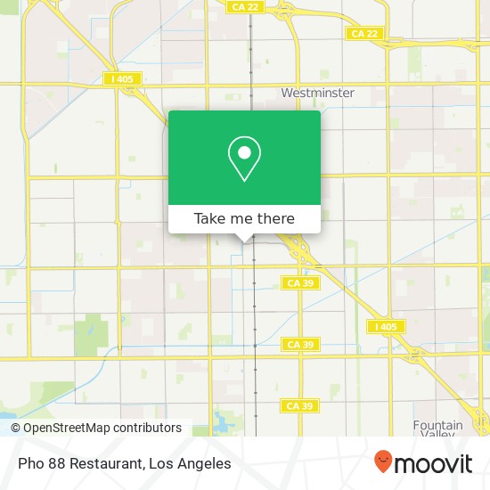 Pho 88 Restaurant map