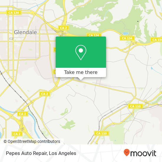 Pepes Auto Repair map