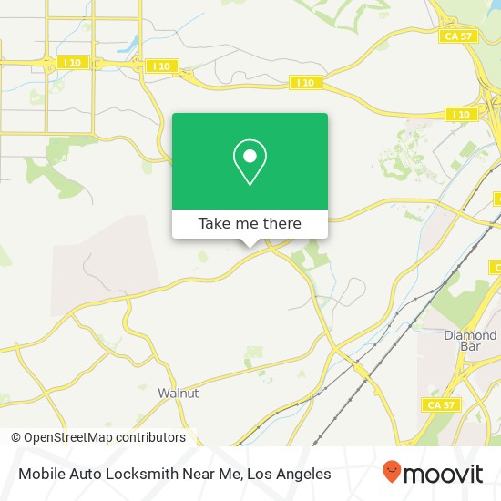 Mapa de Mobile Auto Locksmith Near Me