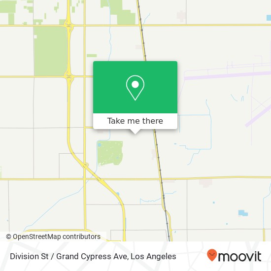 Division St / Grand Cypress Ave map