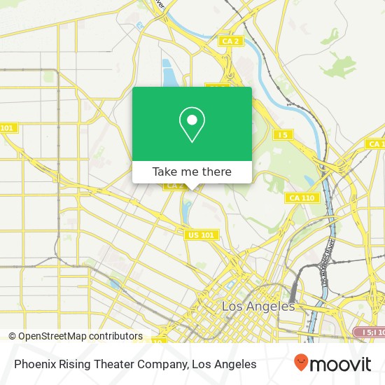 Mapa de Phoenix Rising Theater Company