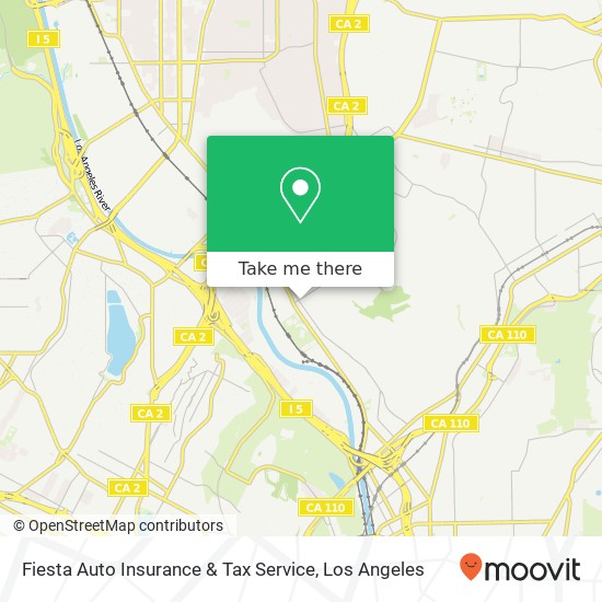 Fiesta Auto Insurance & Tax Service map