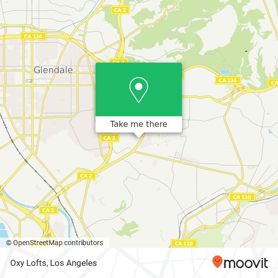 Oxy Lofts map