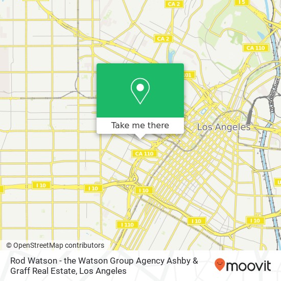 Rod Watson - the Watson Group Agency Ashby & Graff Real Estate map