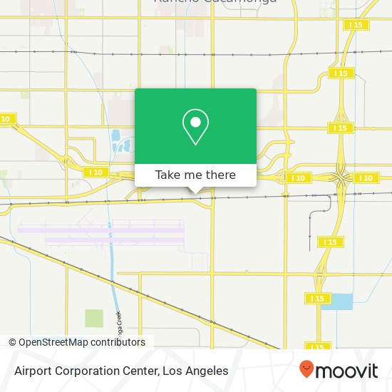 Airport Corporation Center map