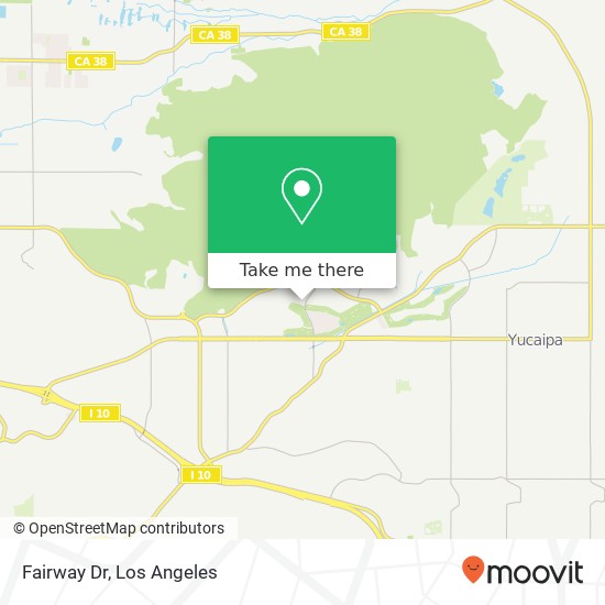 Fairway Dr map