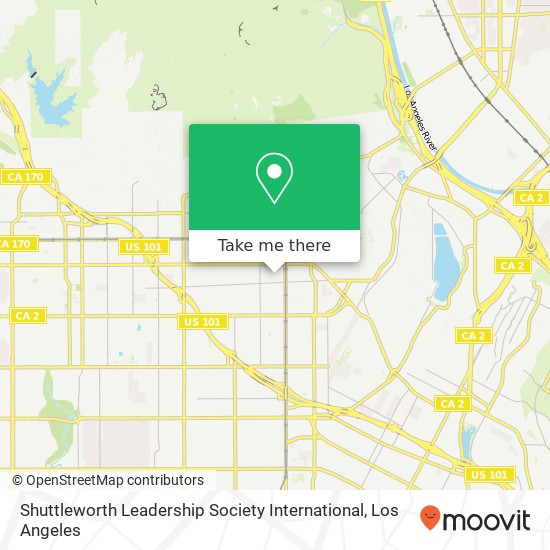 Mapa de Shuttleworth Leadership Society International