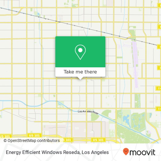 Mapa de Energy Efficient Windows Reseda