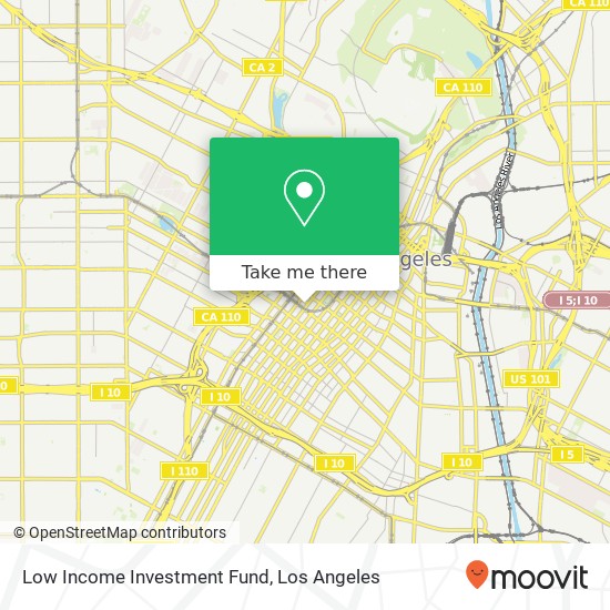 Low Income Investment Fund map