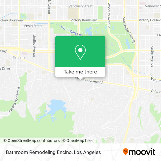 Mapa de Bathroom Remodeling Encino