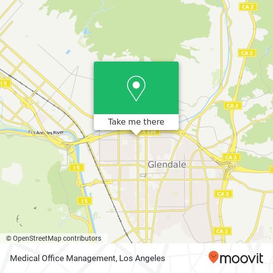 Medical Office Management map