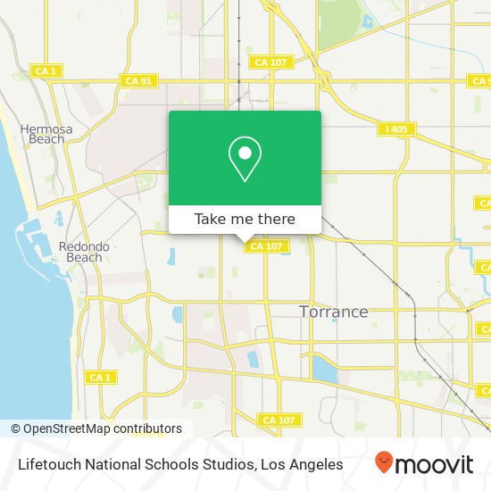 Mapa de Lifetouch National Schools Studios