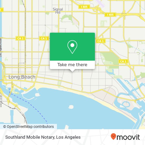 Southland Mobile Notary map