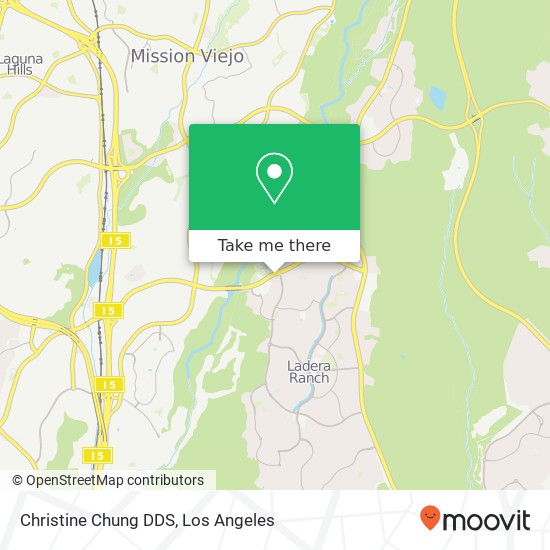 Christine Chung DDS map