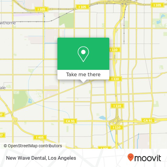 New Wave Dental map