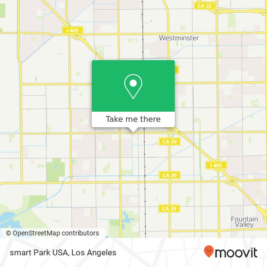 Mapa de smart Park USA
