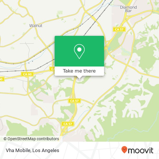 Mapa de Vha Mobile
