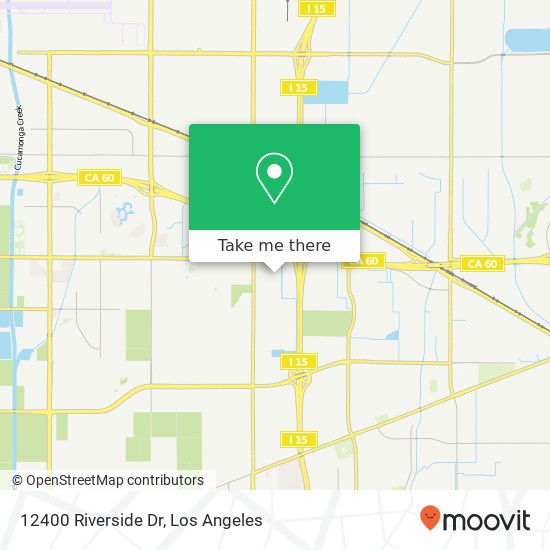 Mapa de 12400 Riverside Dr