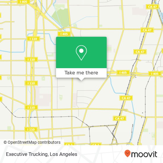 Executive Trucking map