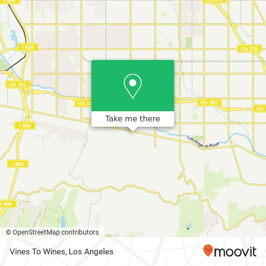 Vines To Wines map