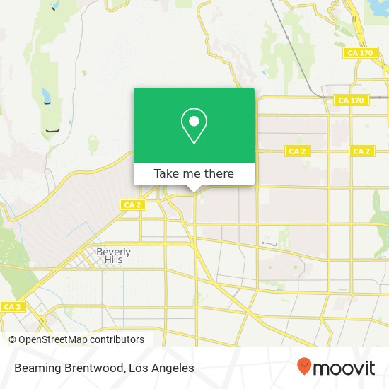 Mapa de Beaming Brentwood