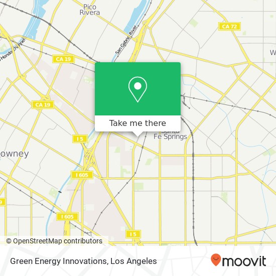 Green Energy Innovations map