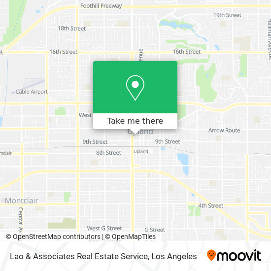 Lao & Associates Real Estate Service map