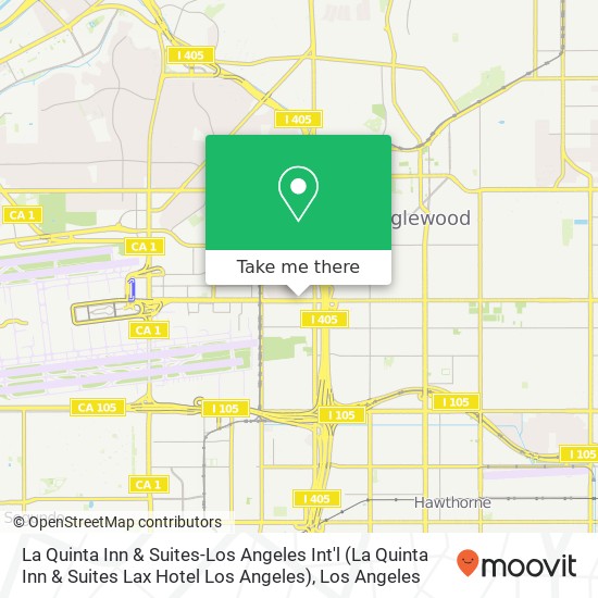 Mapa de La Quinta Inn & Suites-Los Angeles Int'l